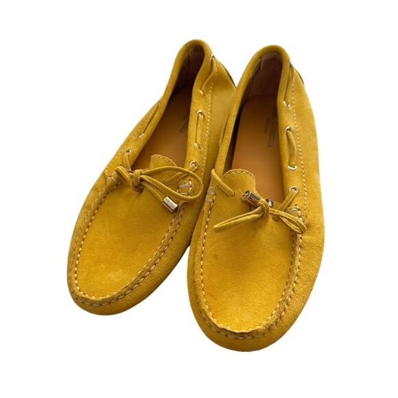 Antica Cuoieria BOW DRIVER LOAFER in yellow 38 - Picture 2 of 8